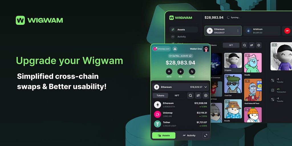Upgrade your Wigwam: Simplified cross-chain swaps & Better usability!